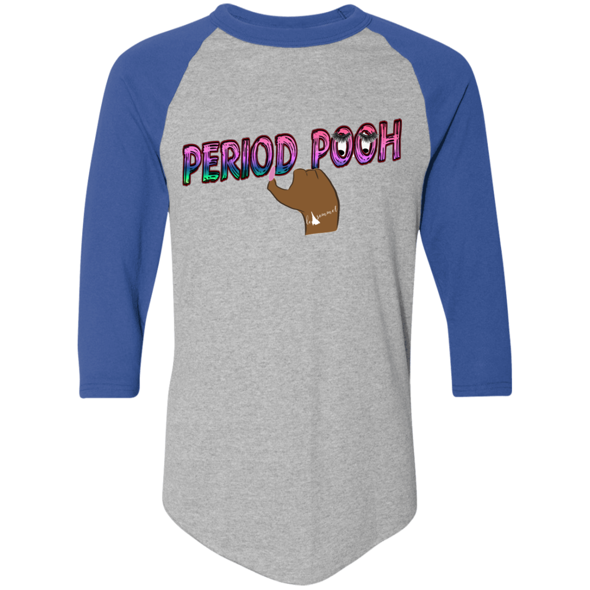 Period Pooh Colorblock Raglan Jersey