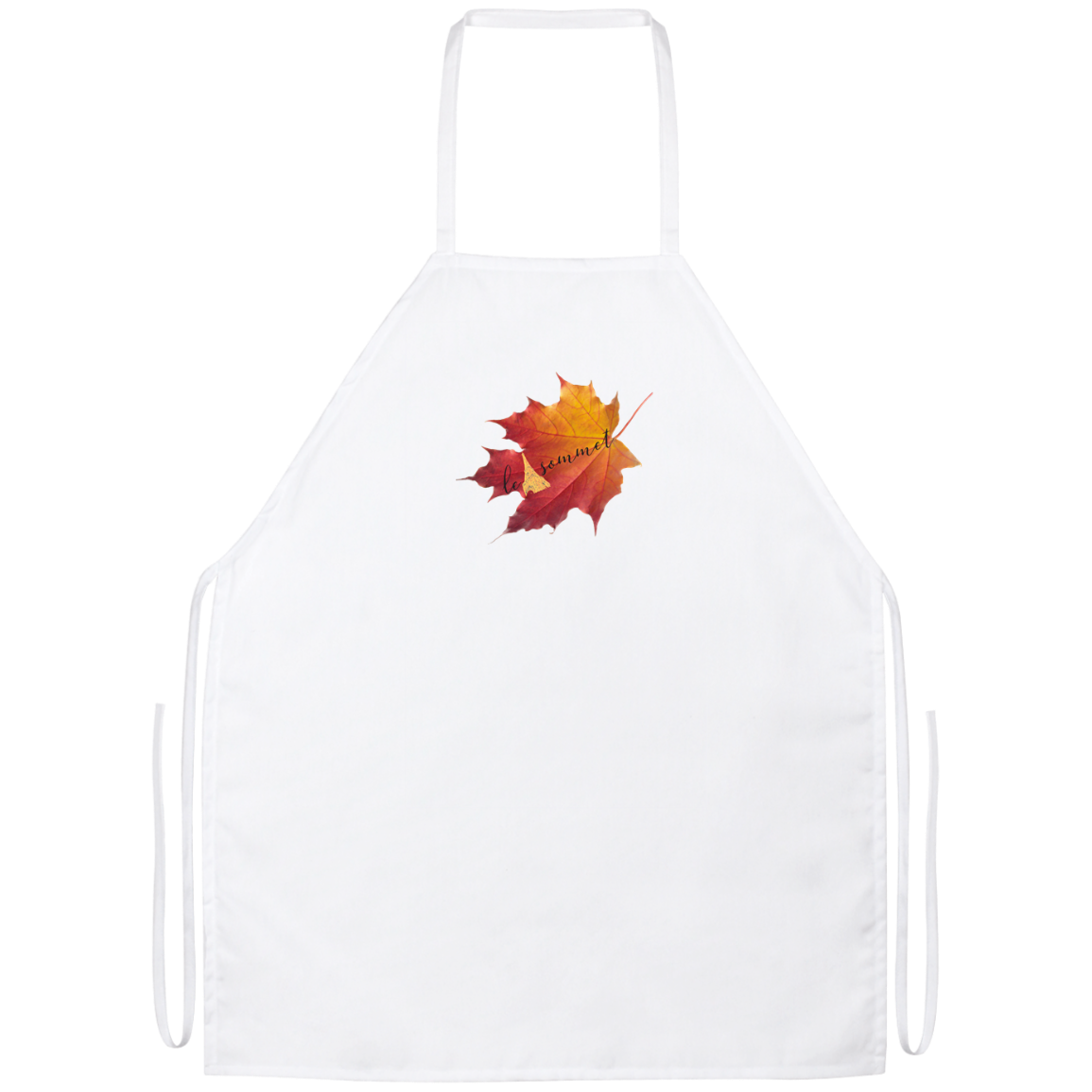 Autumn Logo Leaf Apron