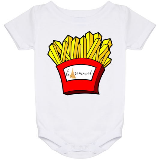 French Fries Baby Onesie 24 Month