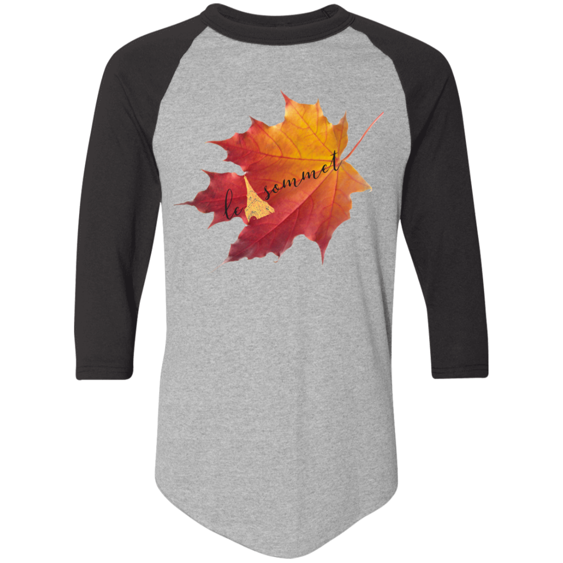 Autumn Logo Leaf  Colorblock Raglan Jersey