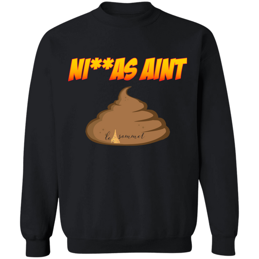 NAS Crewneck Pullover Sweatshirt  8 oz.