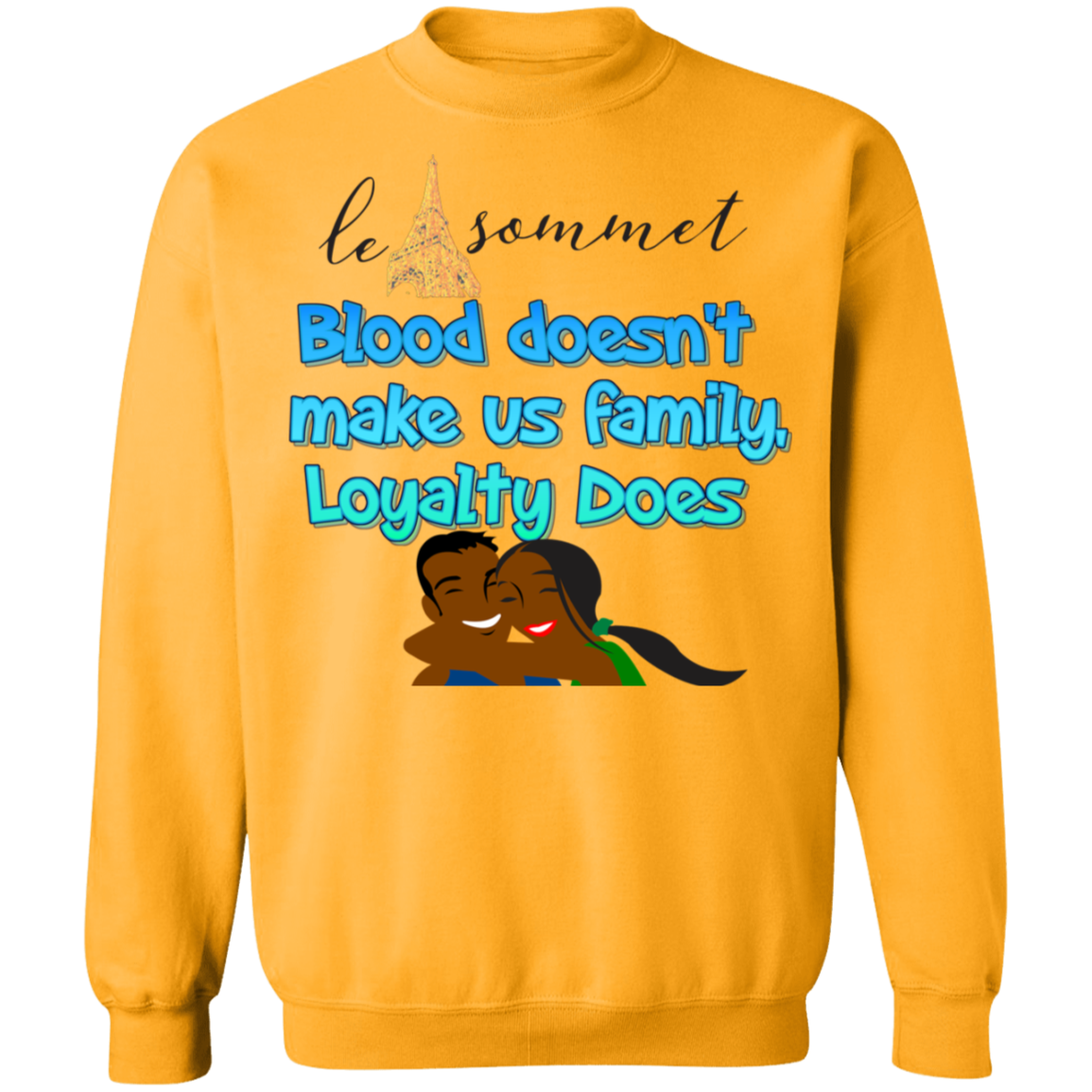 Loyalty Advice Crewneck Pullover Sweatshirt  8 oz.