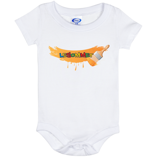 Graffiti Paint Stroke Baby Onesie 6 Month