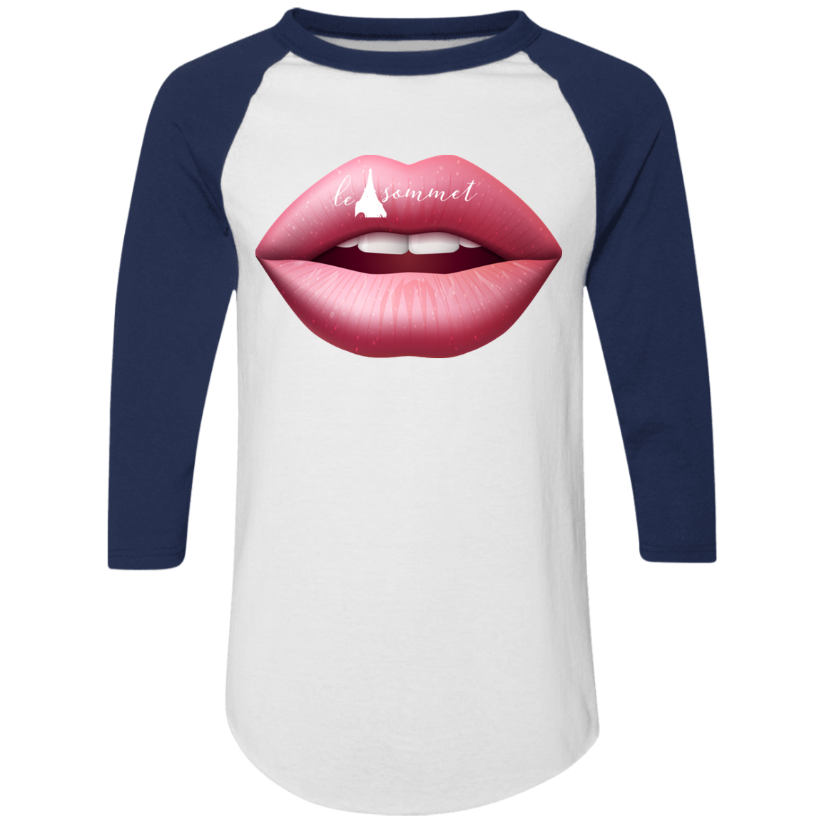 Pinky Lips Colorblock Raglan Jersey