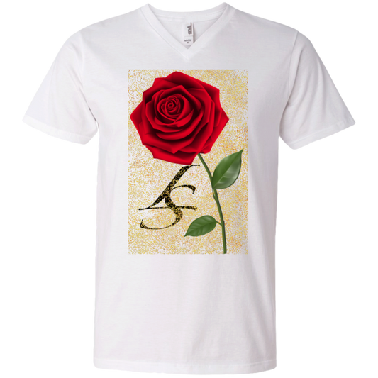 So Rosey Printed V-Neck T-Shirt