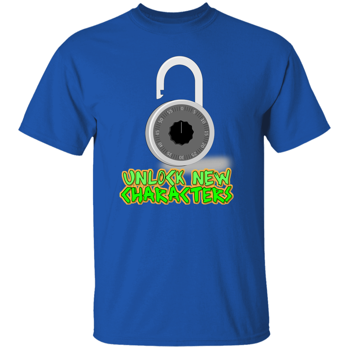 Unlock New Characters 5.3 oz. T-Shirt (chg)