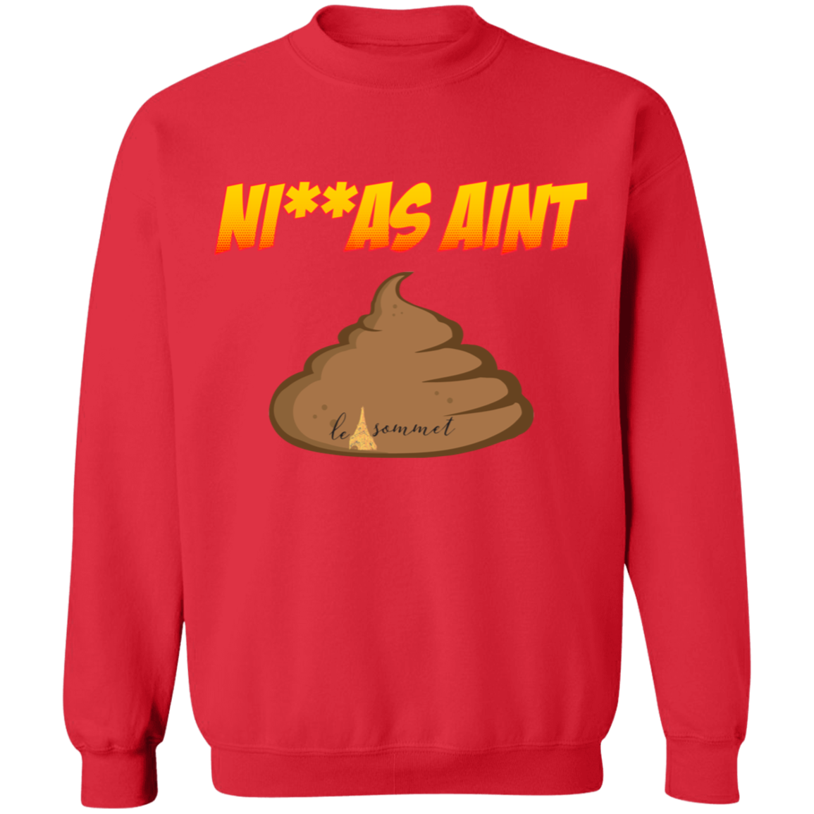 NAS Crewneck Pullover Sweatshirt  8 oz.