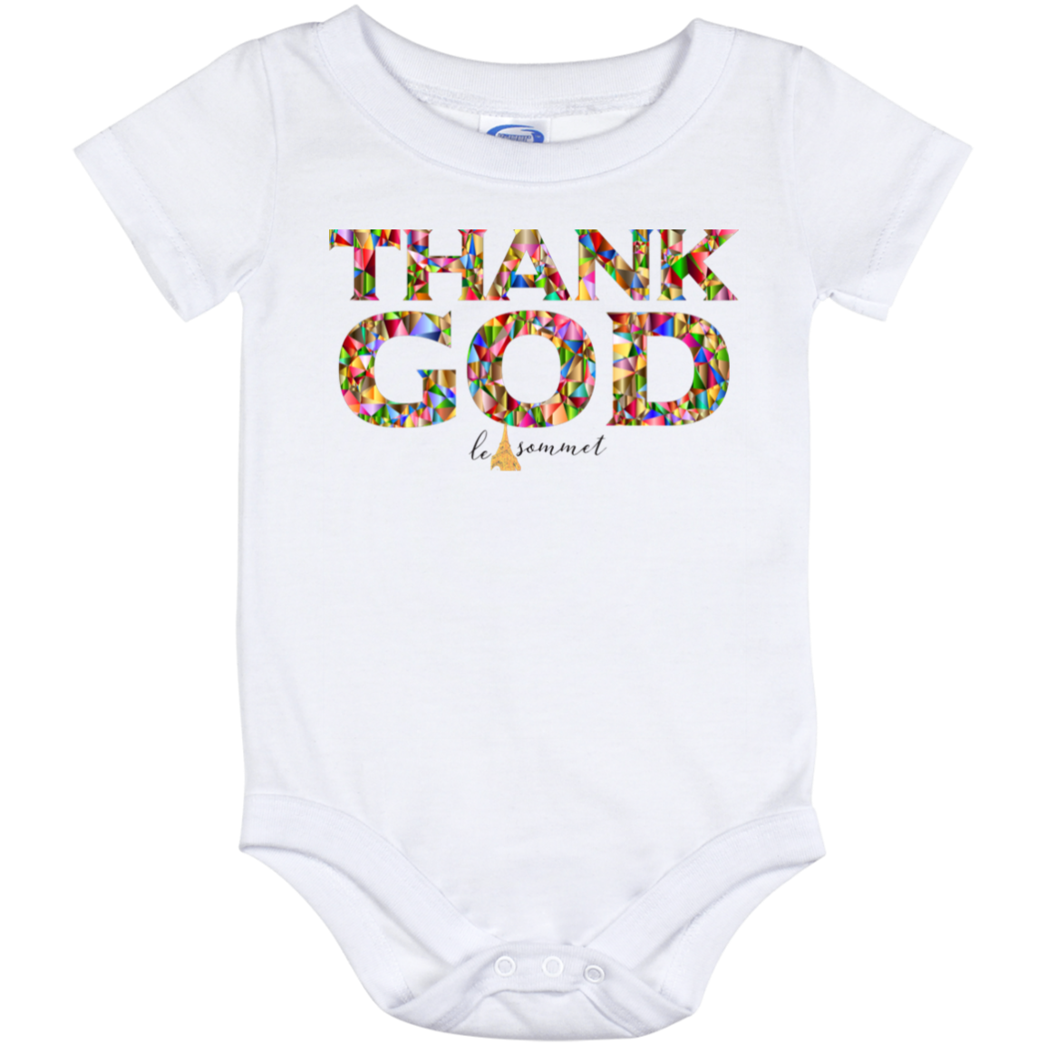 Thank God Baby Onesie 12 Month