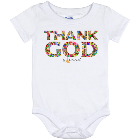 Thank God Baby Onesie 12 Month