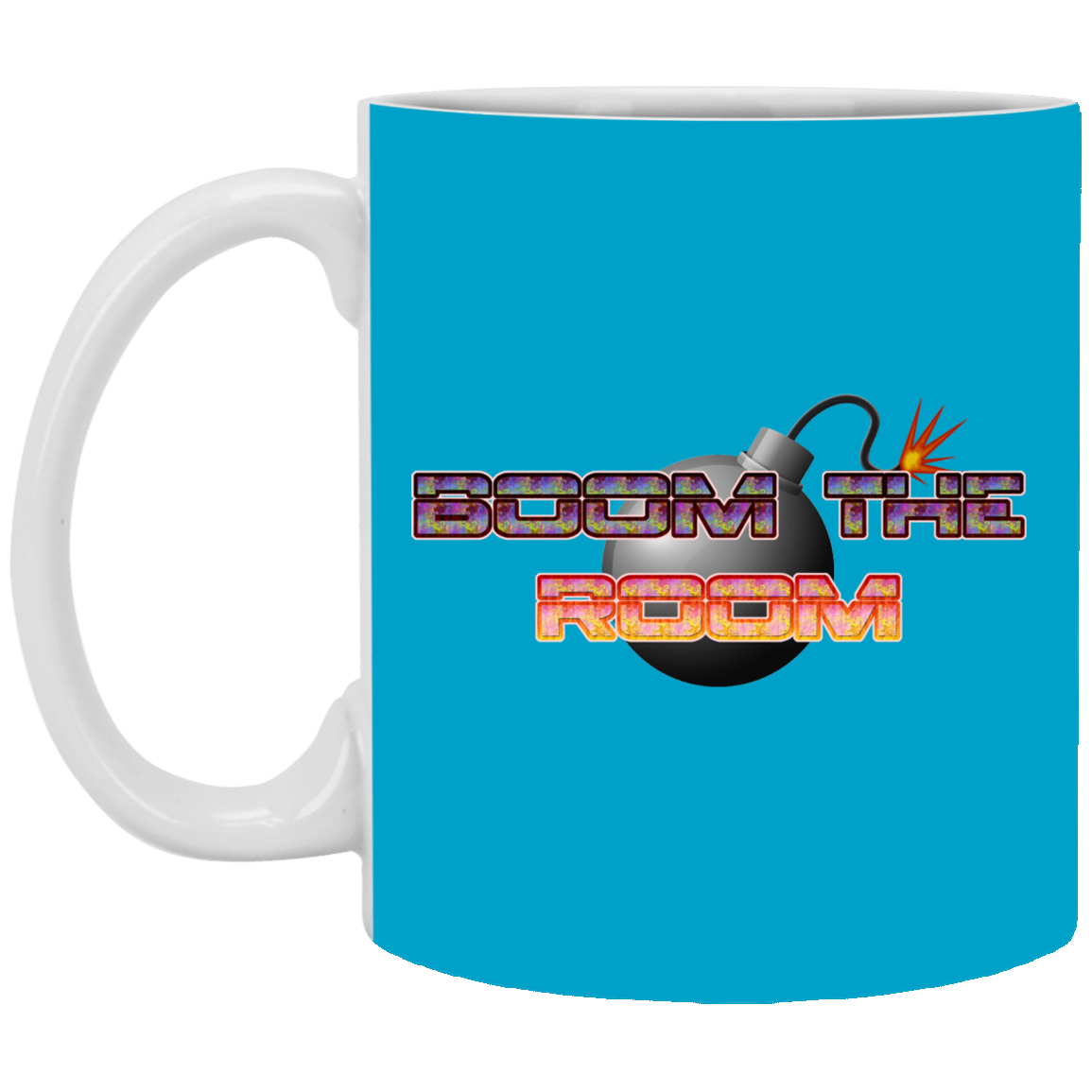 Boom the Room11 oz. White Mug