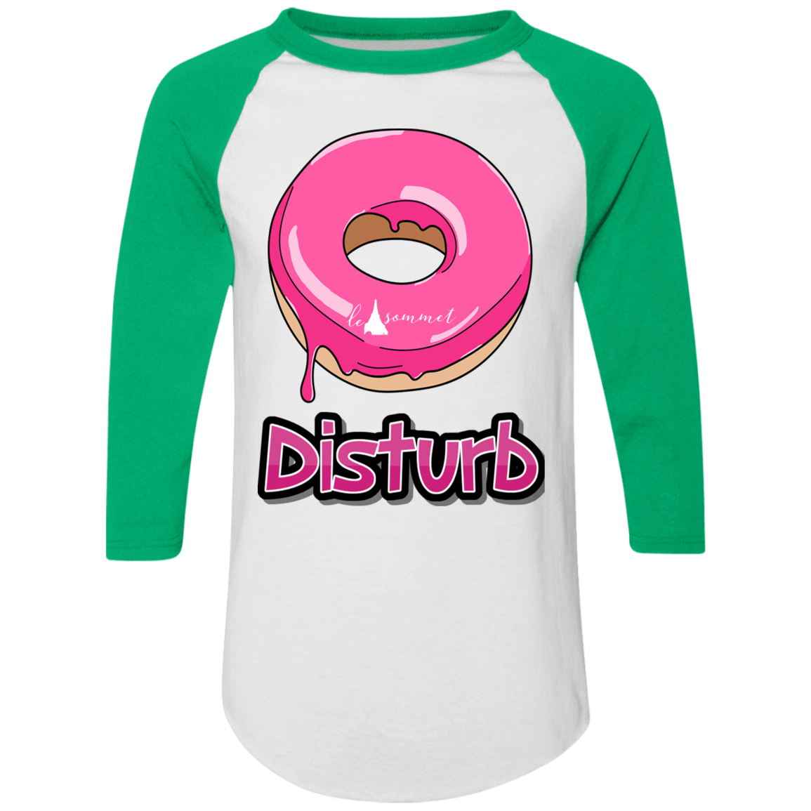 Donut Disturb Colorblock Raglan Jersey