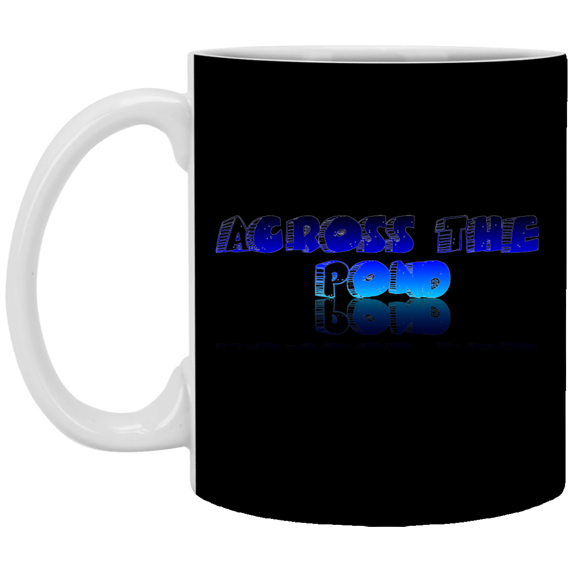 Across the Pond 11 oz. White Mug