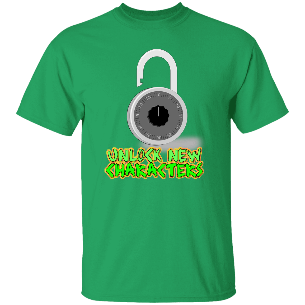 Unlock New Characters 5.3 oz. T-Shirt (chg)