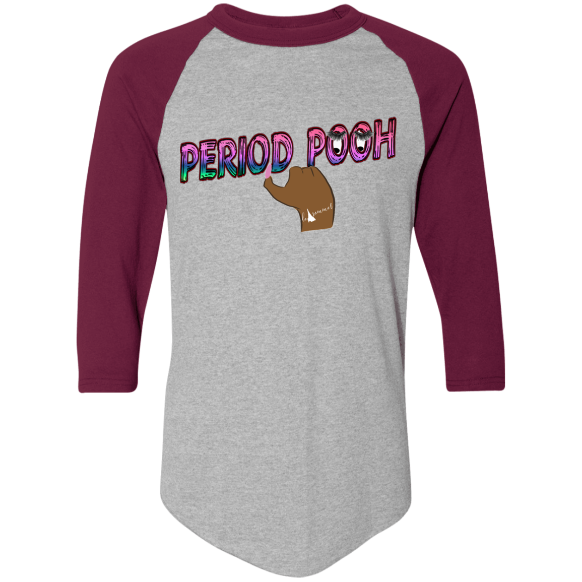 Period Pooh Colorblock Raglan Jersey