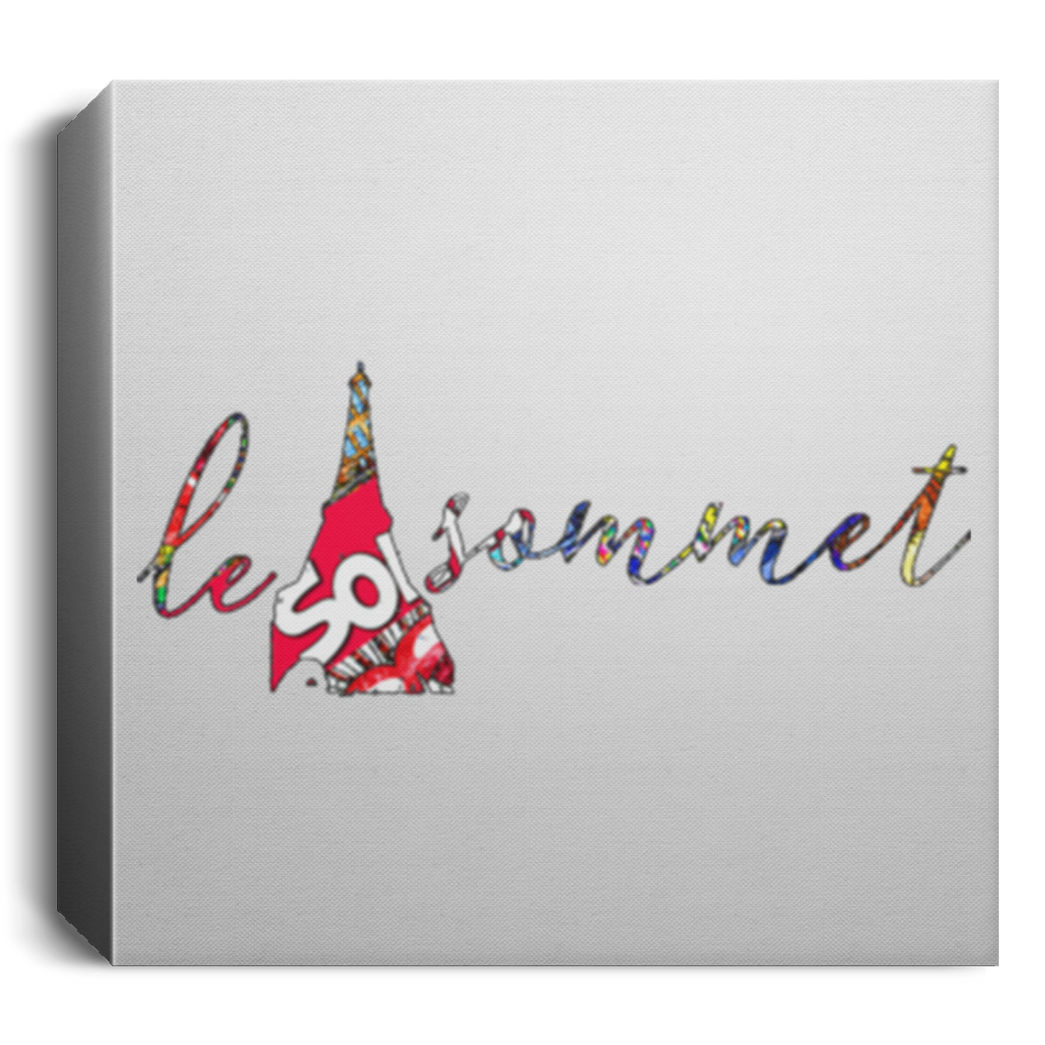 LS Graffiti Logo Deluxe Square Canvas 1.5in Frame