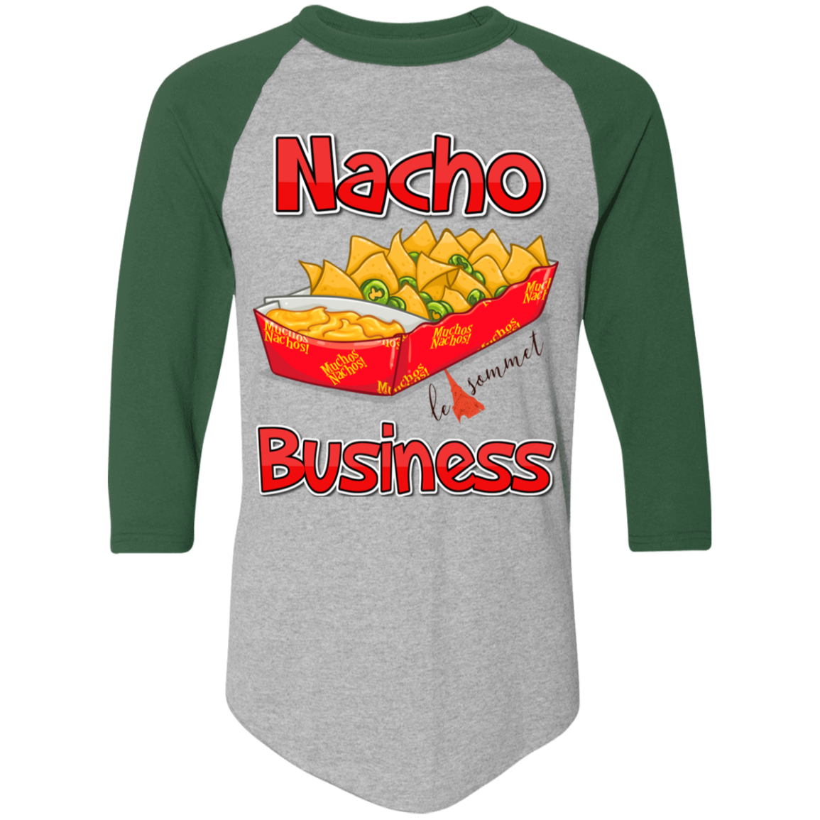 Nacho Business Colorblock Raglan Jersey