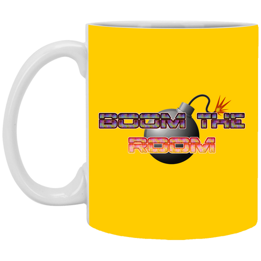 Boom the Room11 oz. White Mug