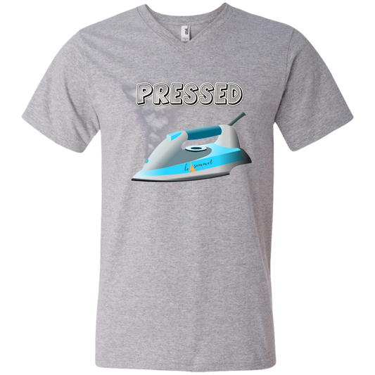 Pressed Printed V-Neck T-Shirt