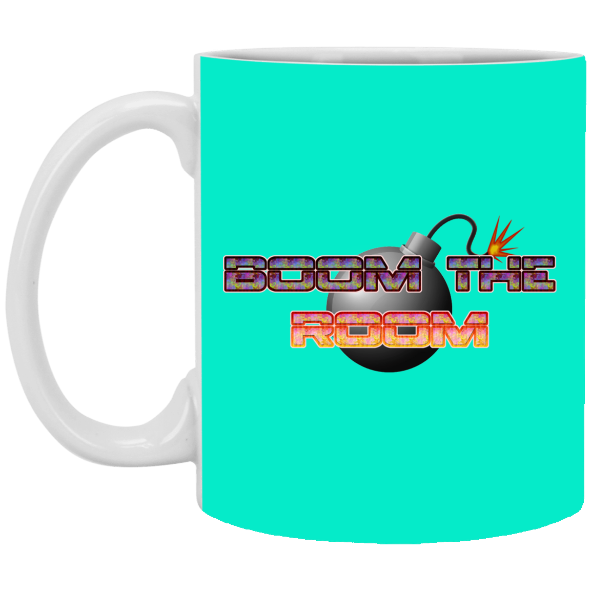 Boom the Room11 oz. White Mug