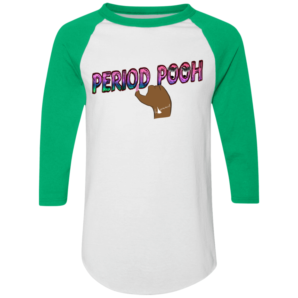 Period Pooh Colorblock Raglan Jersey