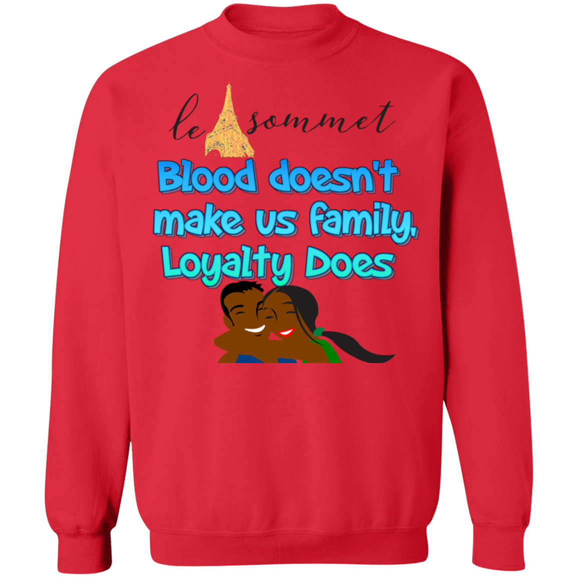 Loyalty Advice Crewneck Pullover Sweatshirt  8 oz.