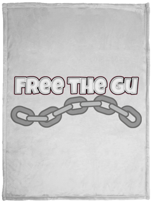 Free the Gu  Plush Fleece Blanket - 30x40 (chg)