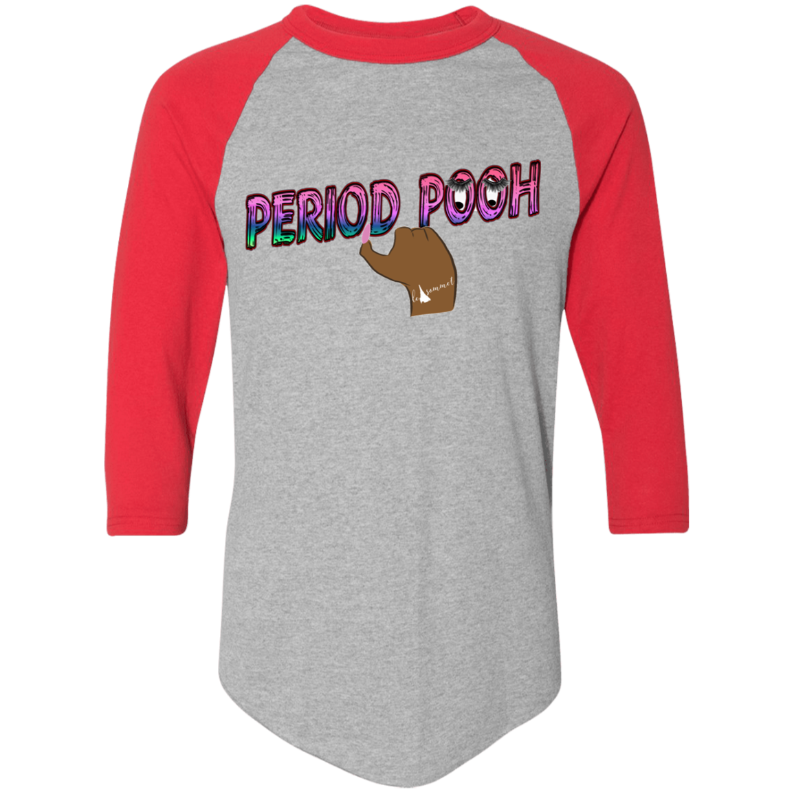 Period Pooh Colorblock Raglan Jersey