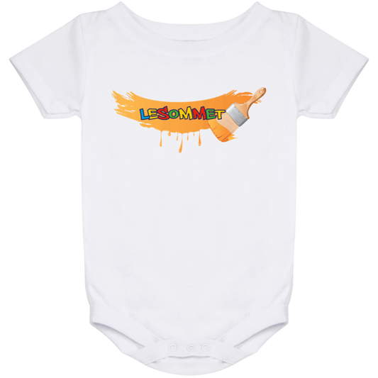 Graffiti Paint Stroke Baby Onesie 24 Month