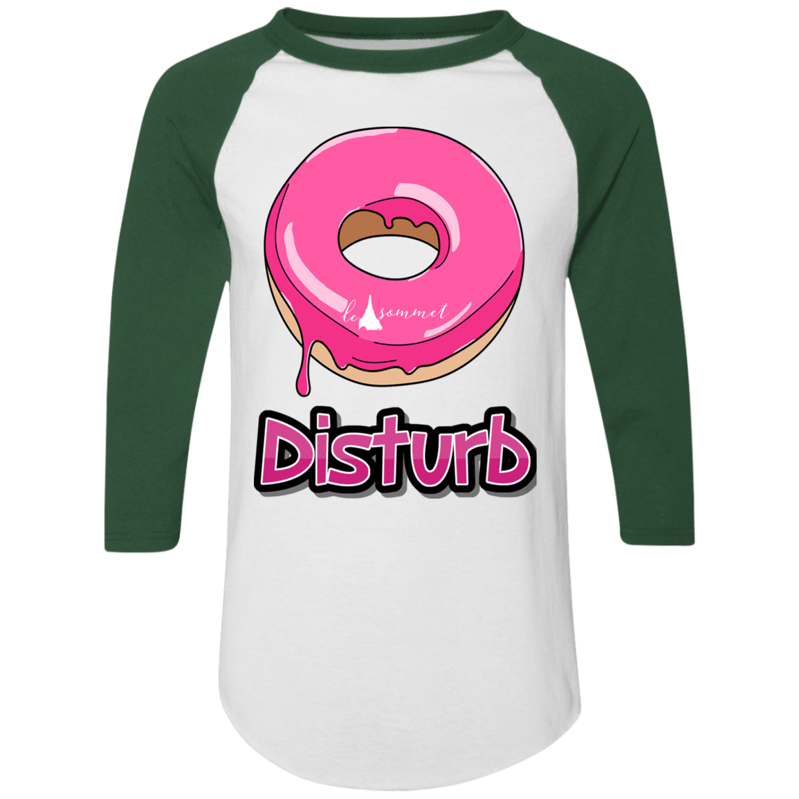 Donut Disturb Colorblock Raglan Jersey