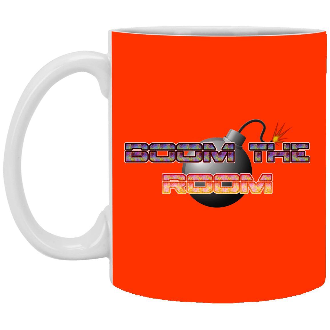 Boom the Room11 oz. White Mug