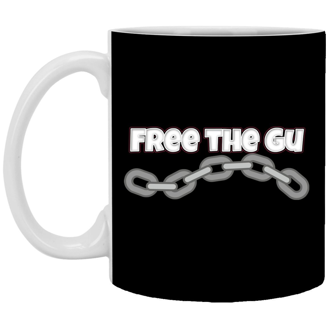 Free the Gu 11 oz. White Mug