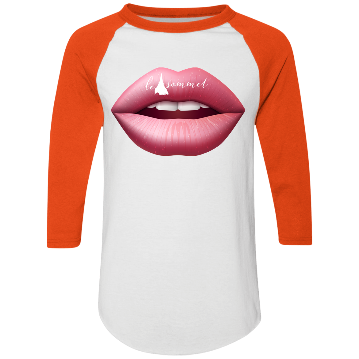 Pinky Lips Colorblock Raglan Jersey