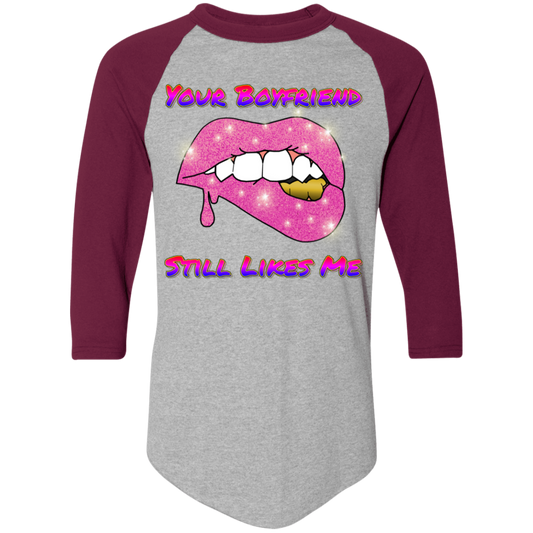 Your Boyfriend Still Likes Me Colorblock Raglan Jersey