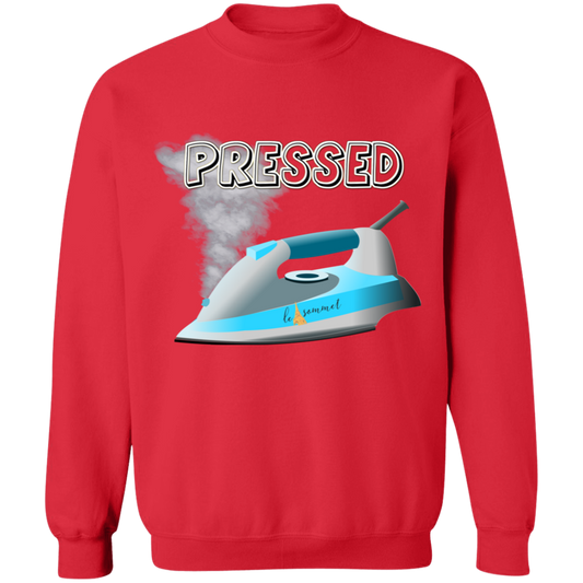 Pressed Crewneck Pullover Sweatshirt  8 oz.