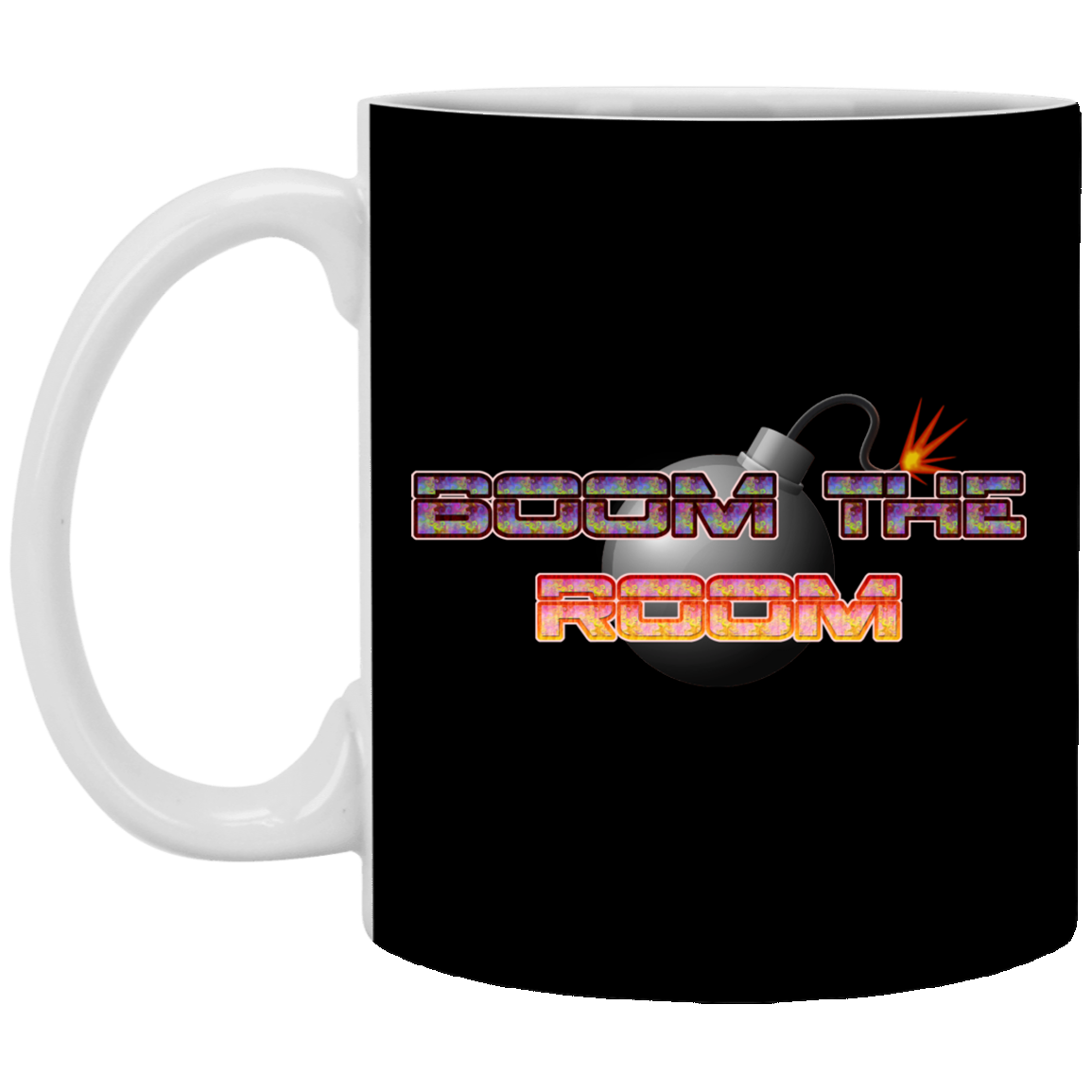 Boom the Room11 oz. White Mug