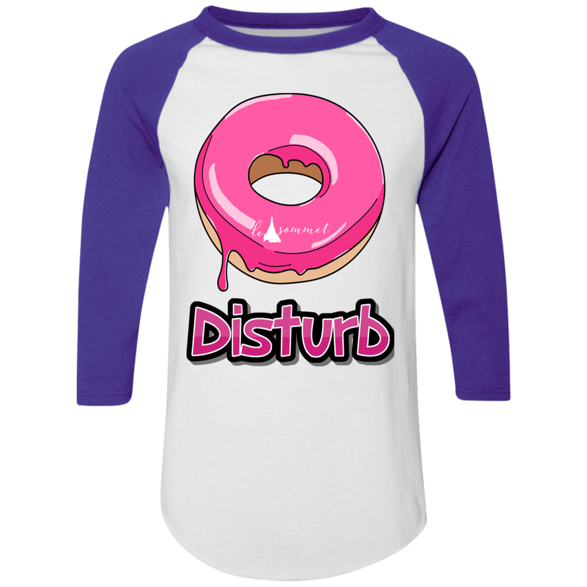 Donut Disturb Colorblock Raglan Jersey