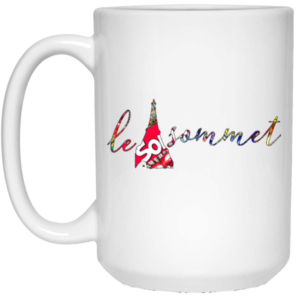 LS Graffiti Logo 15 oz. White Mug