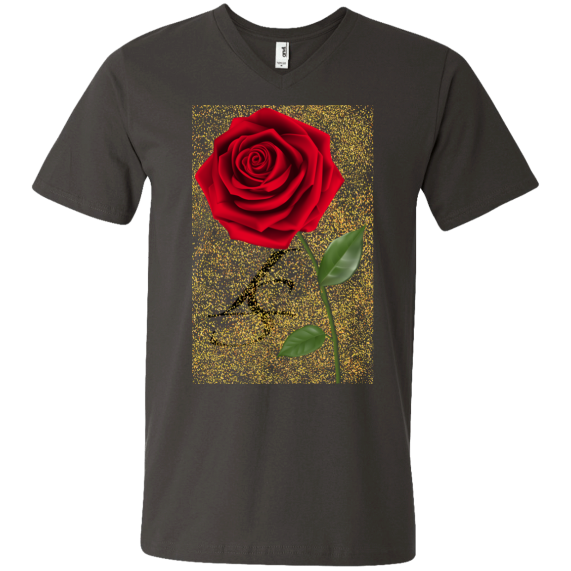 So Rosey Printed V-Neck T-Shirt