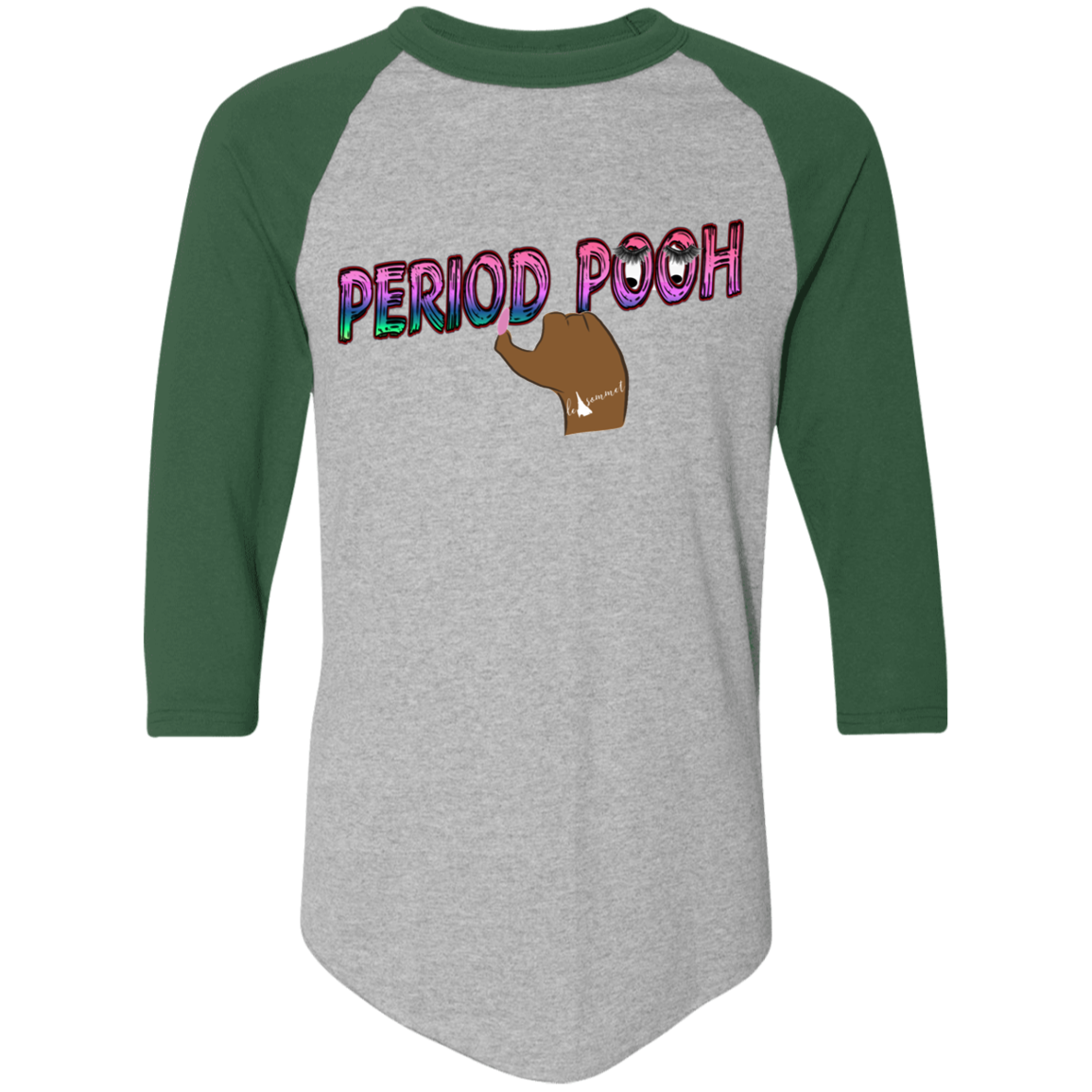 Period Pooh Colorblock Raglan Jersey