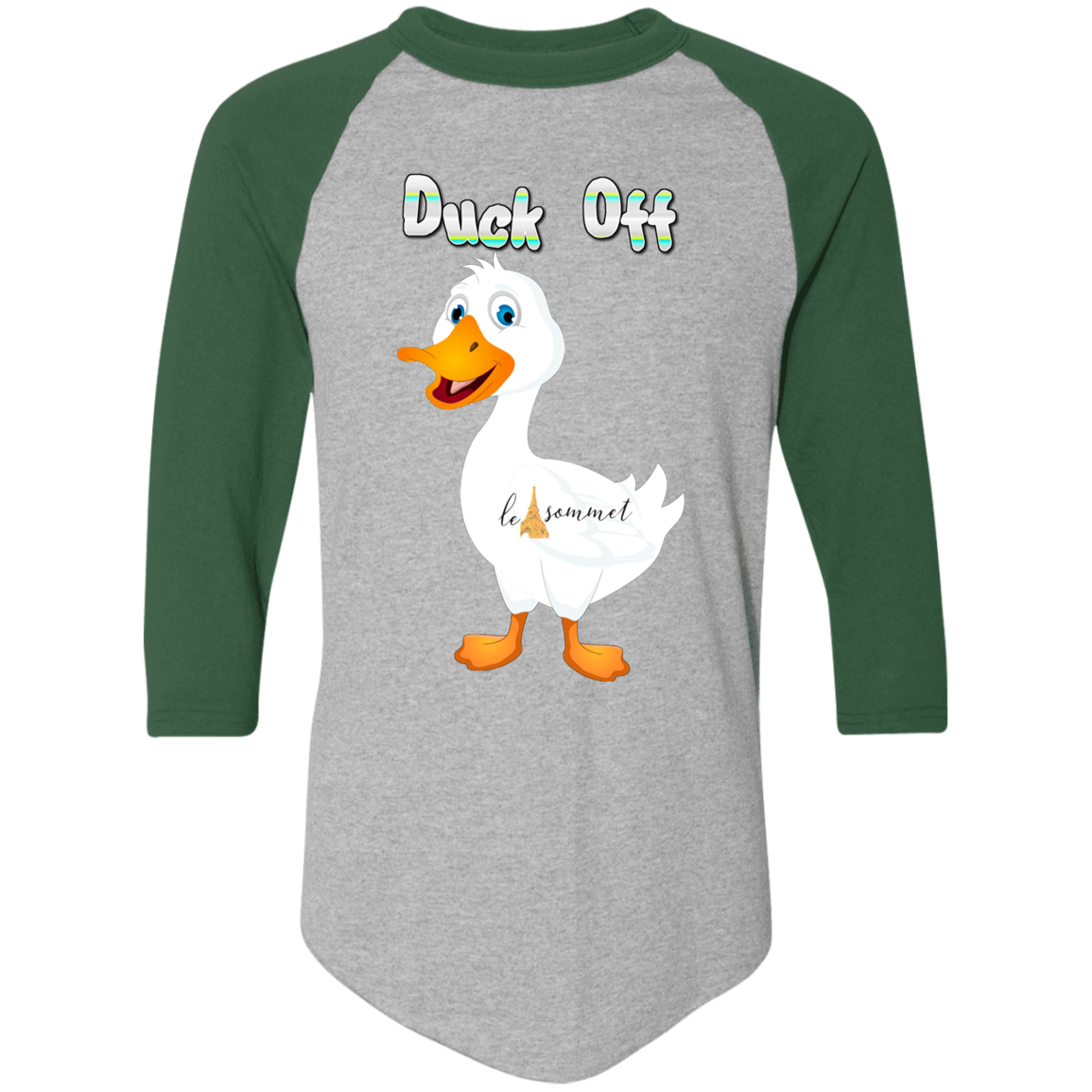 Duck Off Colorblock Raglan Jersey