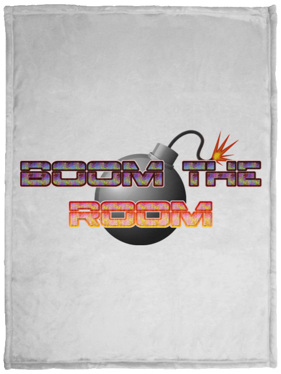 Boom the Room Plush Fleece Blanket - 30x40 (chg)