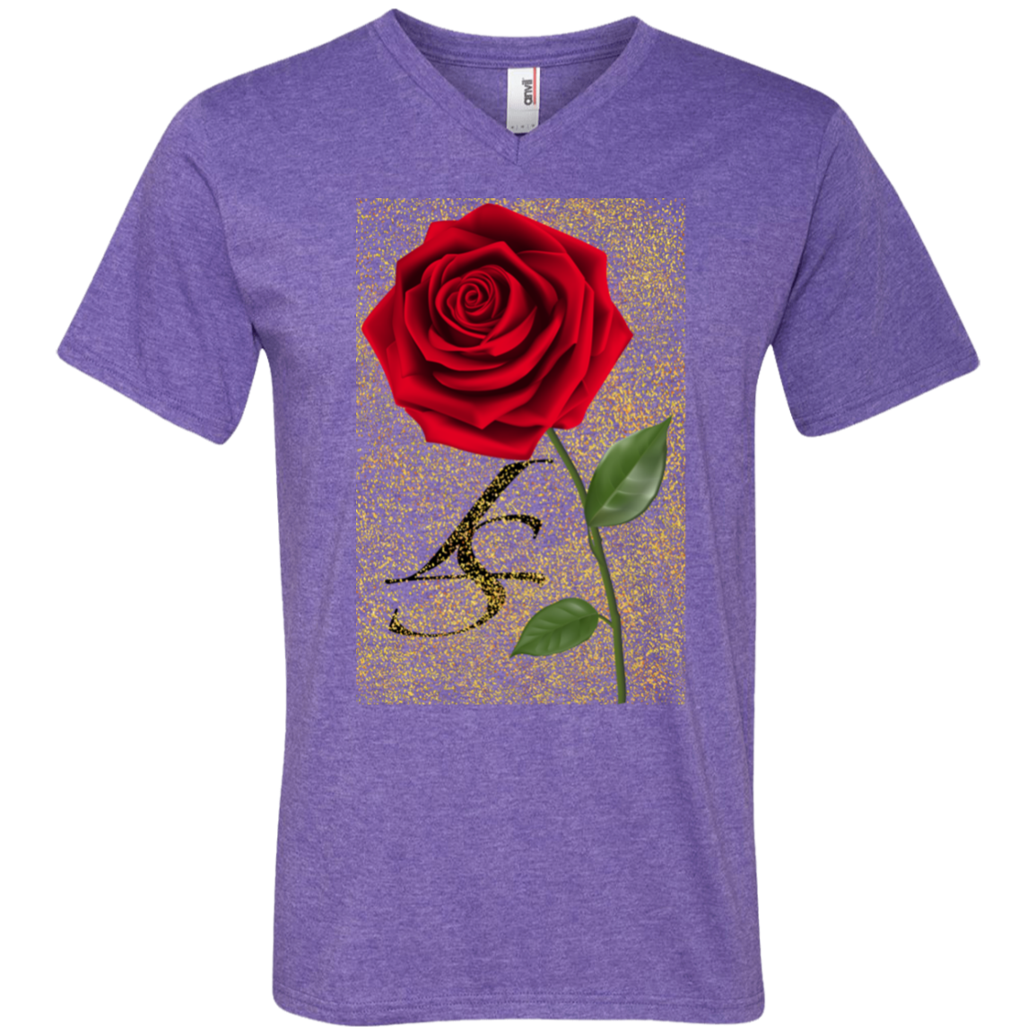 So Rosey Printed V-Neck T-Shirt