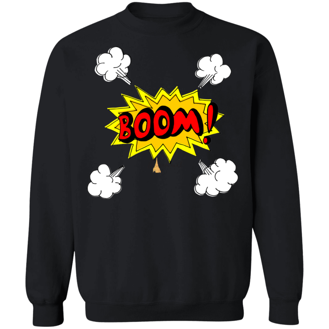 Boom Crewneck Pullover Sweatshirt  8 oz.