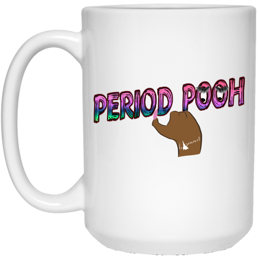 Period Pooh 15 oz. White Mug