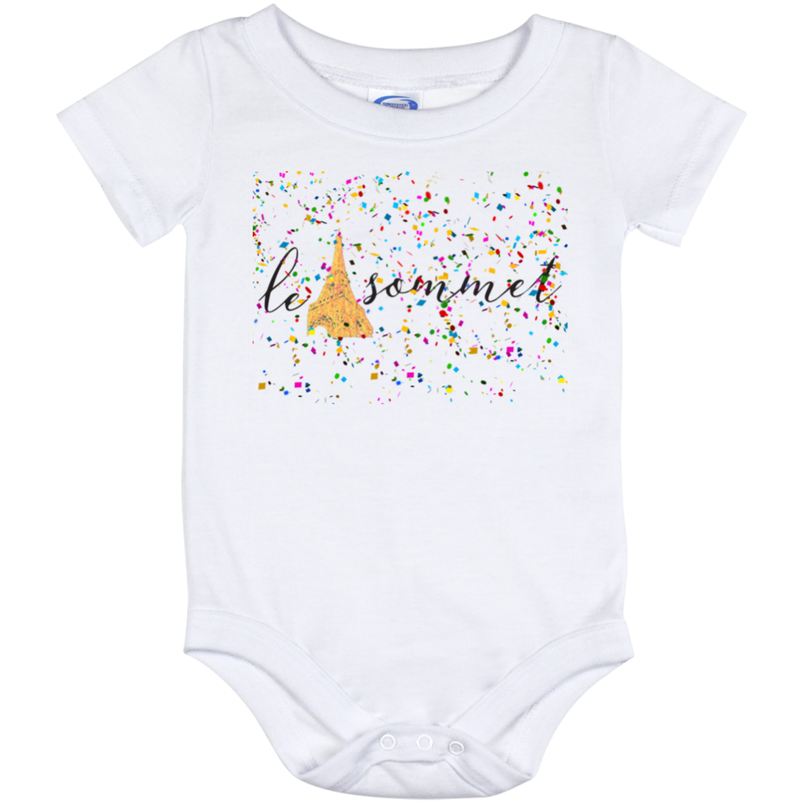 Le Sommet Life is Confetti Baby Onesie 12 Month