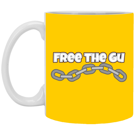 Free the Gu 11 oz. White Mug