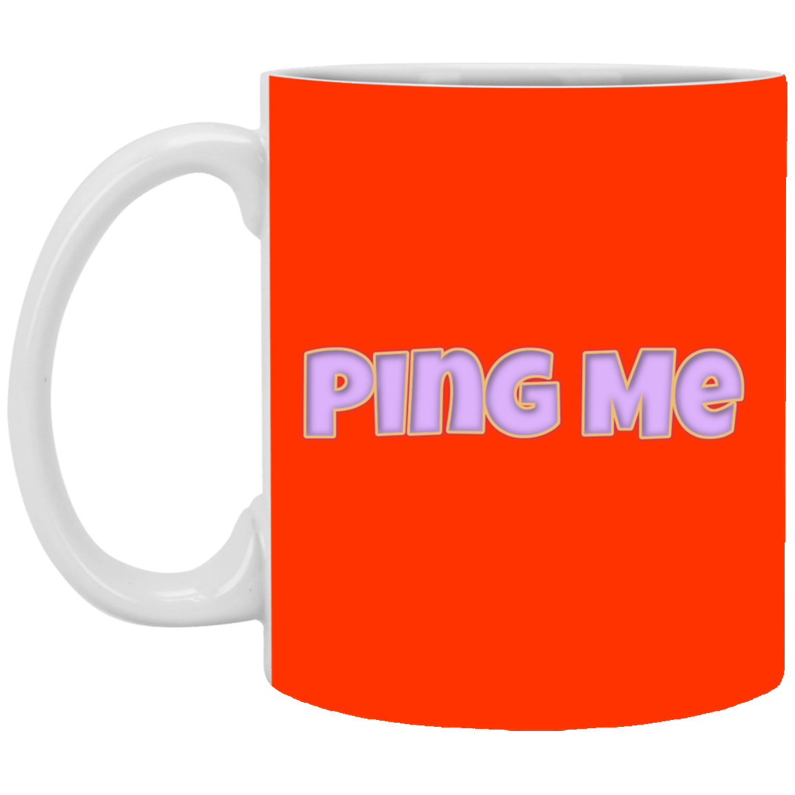 Ping Me11 oz. White Mug