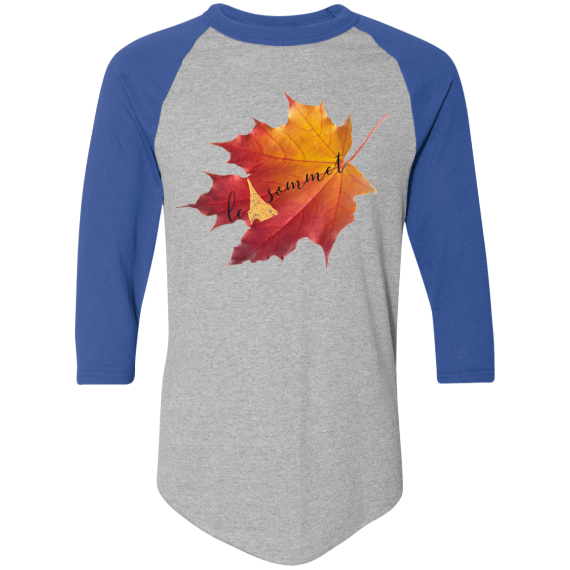 Autumn Logo Leaf  Colorblock Raglan Jersey