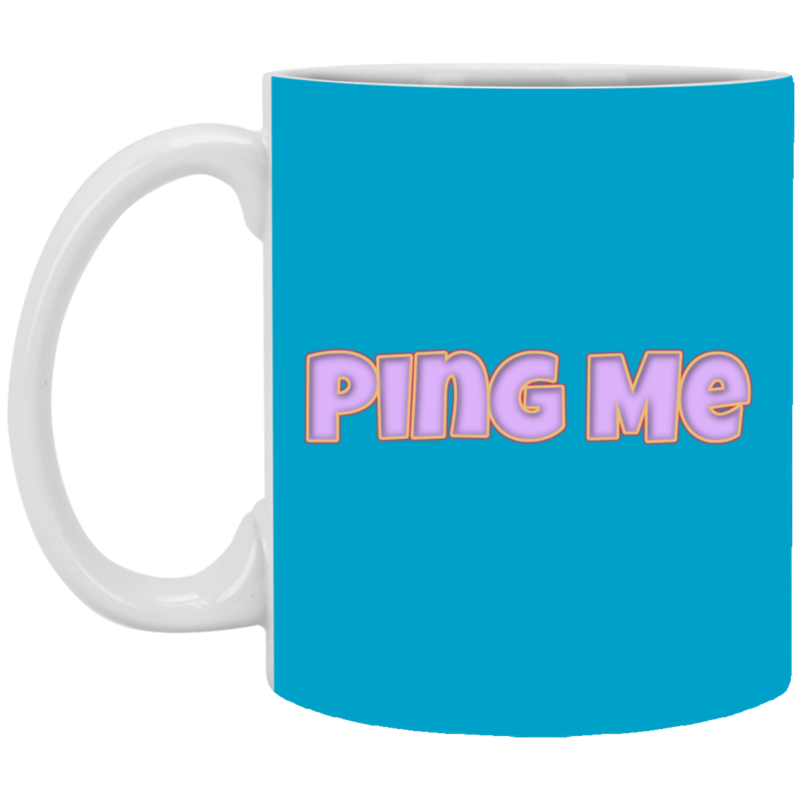 Ping Me11 oz. White Mug