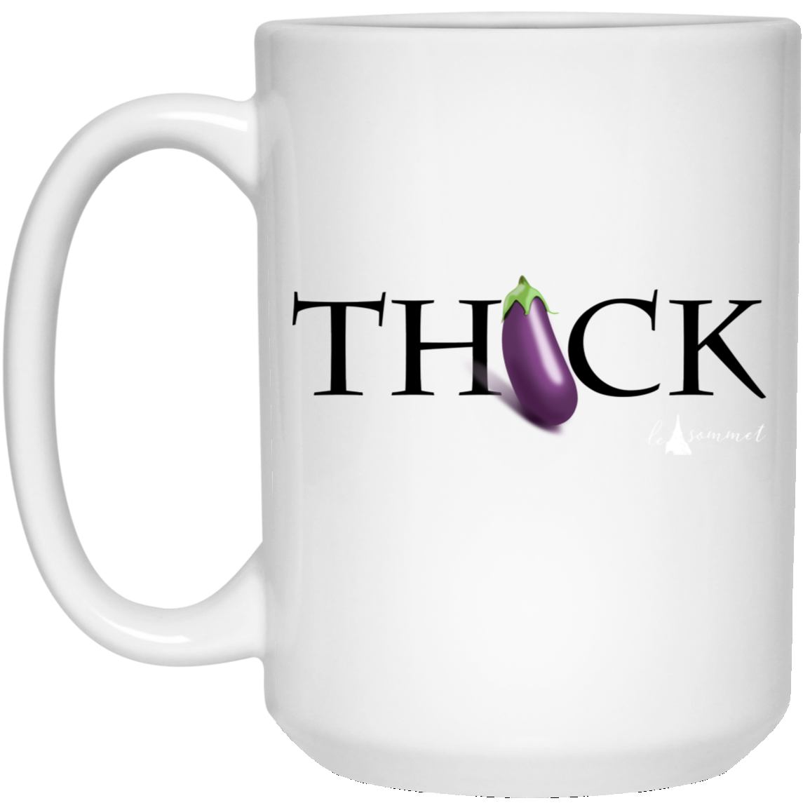 Thick 15 oz. White Mug